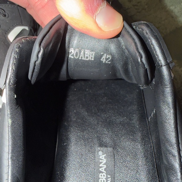 Dolce & Gabbana 2.Zero Custom Black Sneakers - Picture 9 of 9